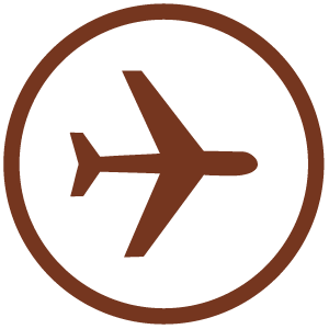 Piktogramm Flugzeug