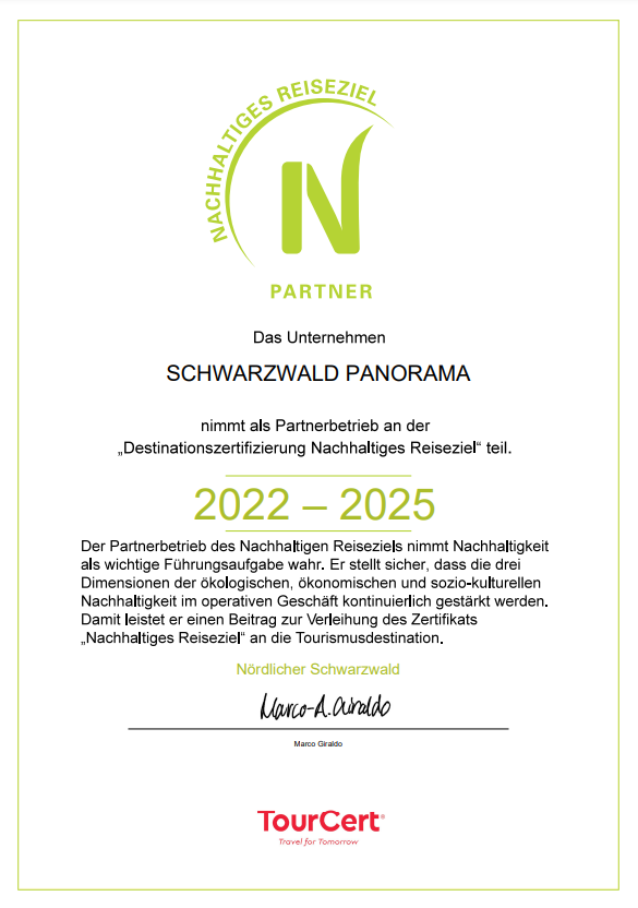 Zertifikat Top Tagungshotels Deutschland 2017 vom Schwarzwald Panorama - Sieger in der Kategorie Meeting